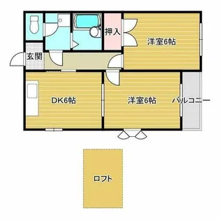 プレンディ真砂【3階】の間取り