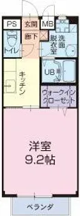 フレシール寺山【1階】の間取り