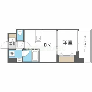 ヴィーナス今里【702号室】の間取り