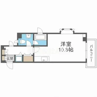 アーデン江戸堀【5階】の間取り