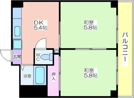 リアライズ玉出【3階】の間取り