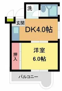 パレラフィネ甲子園口【2階】の間取り
