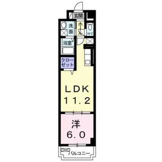 マルグリット【2階】の間取り