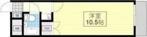 ビラグレース【4階】の間取り