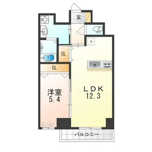 YFセントラルヒルズ【1階】の間取り