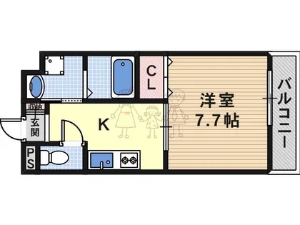 エクセル沢之町【2階】の間取り