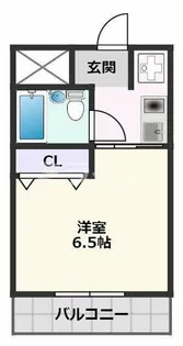 日の出プラザ【3階】の間取り