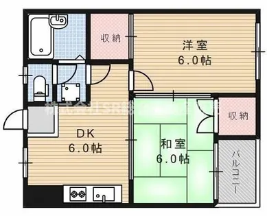 グリーンアミレット【3階】の間取り