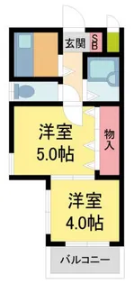 KSグランツ【203号室】の間取り