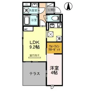 兵庫県西宮市北昭和町【アパート】の間取り