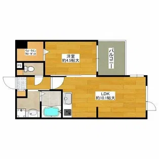 アーバングランデ吹田【1階】の間取り
