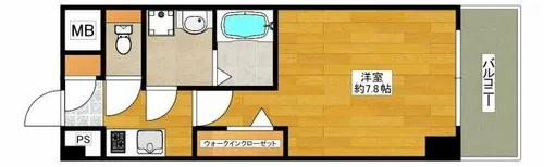 ファーストフィオーレ江坂ラディール【2階】の間取り