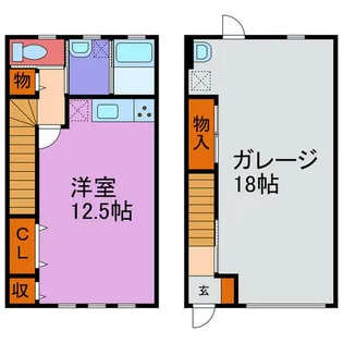 GARAXIA福崎【1階】の間取り
