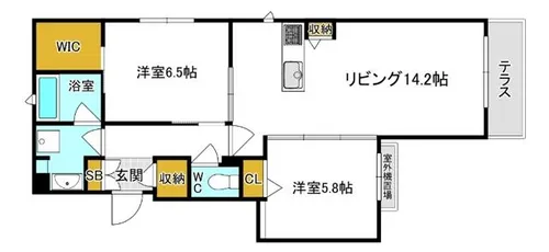 ことぶき【2階】の間取り