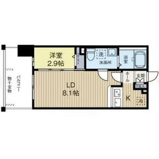グランフォーレプライム大手門【502号室】の間取り