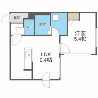 エトワール宮の森【4階】の間取り