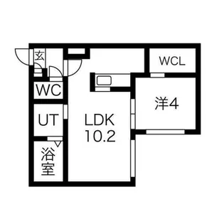 cise Yamahana【4階】の間取り