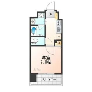 ベラジオレガシー京都西七条【2階】の間取り