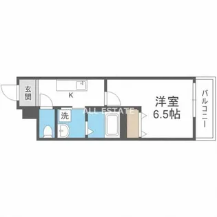 フジパレス緑橋EAST【1階】の間取り