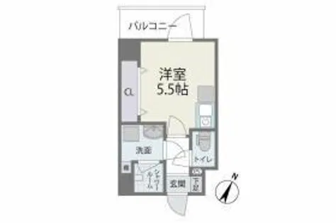 MODERN PALAZZO 博多VICINO【6階】の間取り