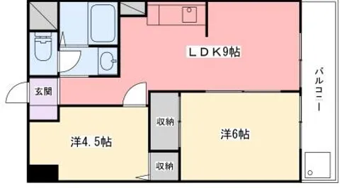 兵庫県姫路市広畑区西夢前台4丁目【マンション】の間取り