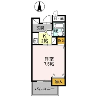 石橋パークヒルズ【1階】の間取り