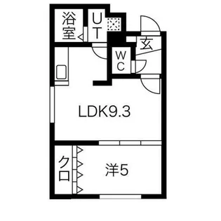 ムルソー・プルミエール【1階】の間取り