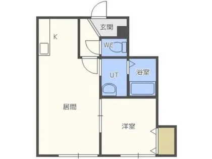 ホワイトヴィレッジ41【3階】の間取り