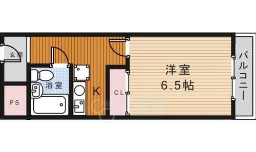 桃源荘【2階】の間取り