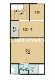 聖和荘【2階】の間取り