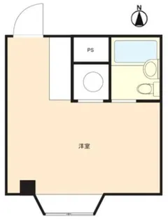 ハイツワールド【1-C号室】の間取り