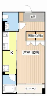 ハイムCHIE【1階】の間取り