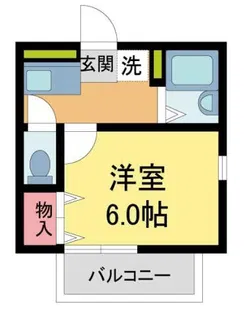 ハイツライラック【101号室】の間取り