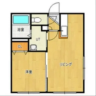 ティアラ学園前【4階】の間取り