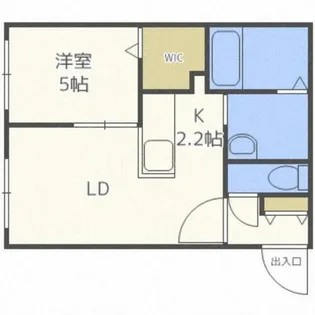 Cherir printemps(シェリールプランタン)【2階】の間取り