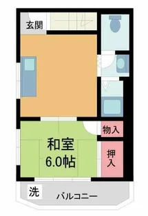 Frontier西宮北口【301号室】の間取り