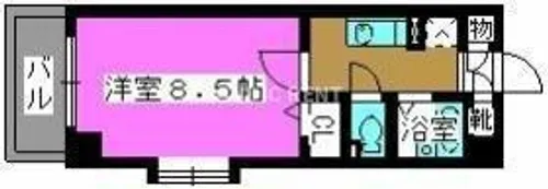 ヴィラ・シビック【2階】の間取り