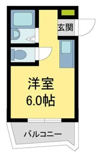 門戸サンヴァレイハイツ【205号室】の間取り