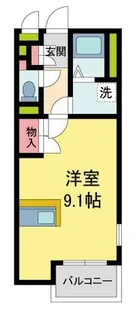 ミランダルシェリアⅡ【1階】の間取り