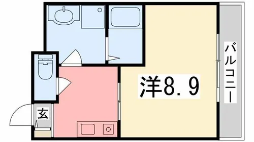 アートN【2階】の間取り