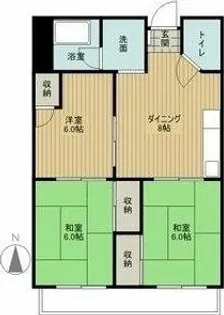 グレイスSONEⅡ【4階】の間取り