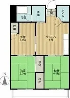 グレイスSONEⅡ【4階】の間取り
