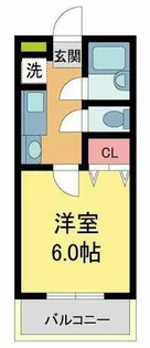 アーバンジャングルプレース174S【116号室】の間取り