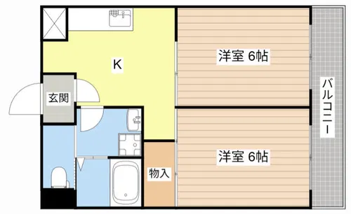 バローゼ7【410号室】の間取り