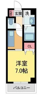 Grande etoile(グランデ トワール)【105号室】の間取り