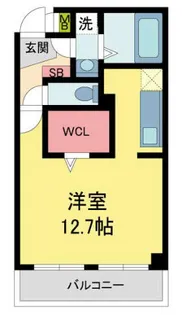 Alverde NISHIKITA【1階】の間取り