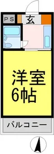 リアライズ甲陽園【1階】の間取り