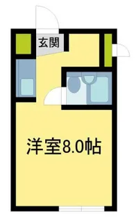 グレースメモリー甲子園【2階】の間取り