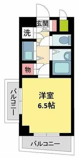 コンフォール甲子園口【603号室】の間取り