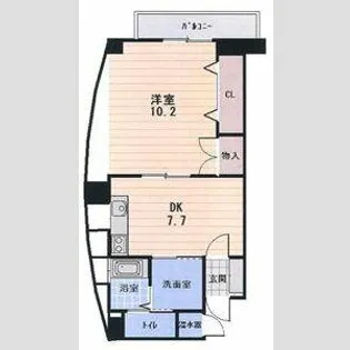 リッチ・キャッスルⅠ【301号室】の間取り